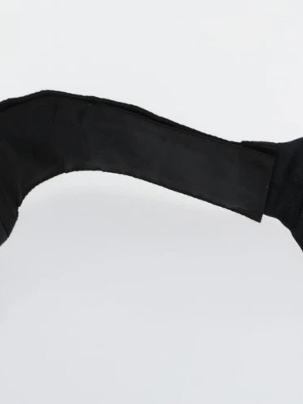 PRADA Shoulder Bag Nylon Black Silver Auth - Picture 8 of 16